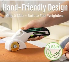 Cordless Electric Scissors Tools, Cardboar Glossy White