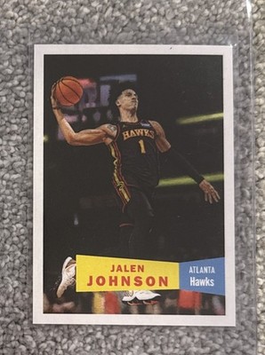 JALEN JOHNSON 2025 Topps NBA Living Set HAWKS