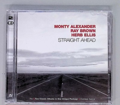 Monty Alexander, Ray Brown, Ellis   Straight Ahead 2CD 2003 Jazz CRACKED CASE