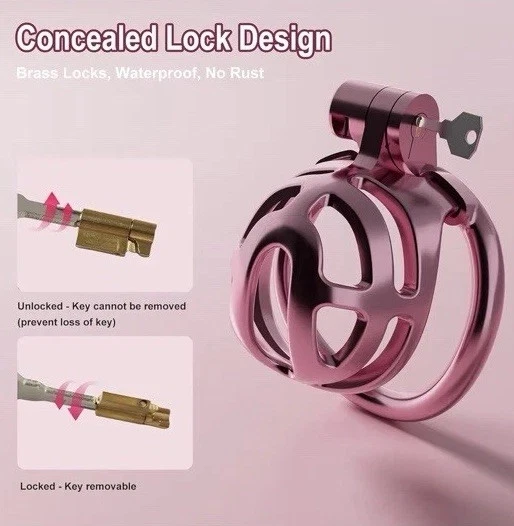 Anillo ligero para pene jaula de casualidad masculina Foto 4 de 4