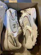 New Balance 530 Sneakers. White Beige. Big Kids Size 6.5.