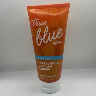 True Blue Spa Aloe Vera moisturizing gradual tanner Bath & Body Works RARE HTF