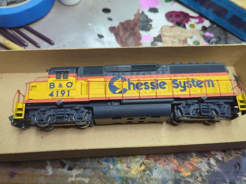 Spur HO B&O 4191 Lokomotive. GEBRAUCHT WIE BESEHEN | Zustand: Used