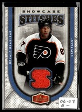 2006-07 Flair Showcase Stitches Donald Brashear Washington Capitals #SS-DB