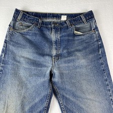 VTG Orange Tab Levi's 505 Jeans Mens 40X32 Blue Denim Regular Fit Straight Leg