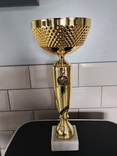 Snooker/Pool 13-5 Inchs. Gold Cup. Brand New. Free Engraving