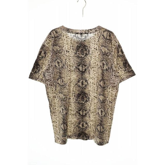 CELINE 22SS Serpent Python Print Logo Loose Tee X… - image 2