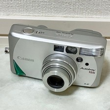 Canon Autoboy 155 Silver 35mm Point Shoot Film Camera From JAPAN