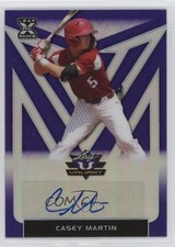 2020 Leaf Valiant Purple Prismatic 6/25 Casey Martin #BA-CM1 Auto 0r2b
