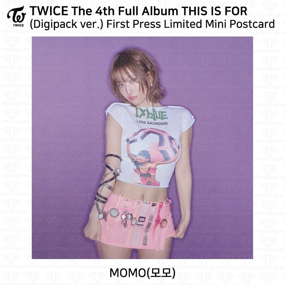TWICE 4th Full Album THIS IS FOR Photobook / Digipack ver