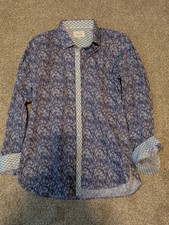 Ted Baker XL 17x36/37 Endurance Long Sleeve Button Up Shirt