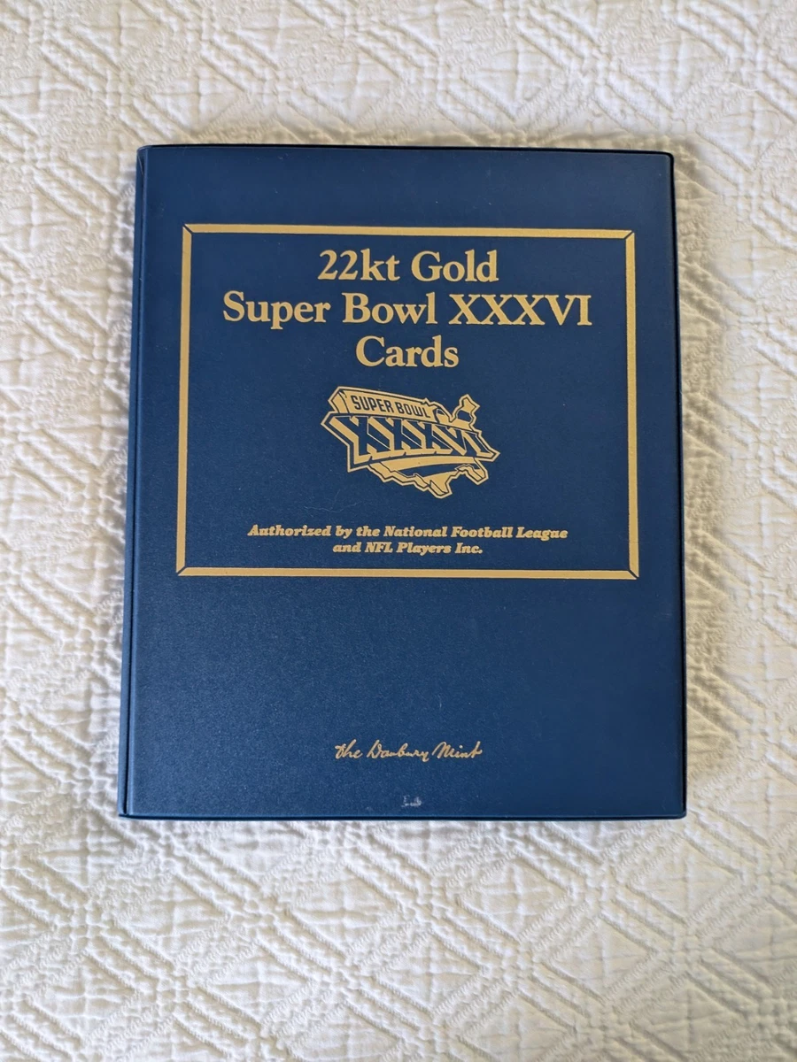 Danbury Mint 22kt Gold Football Cards for sale | eBay