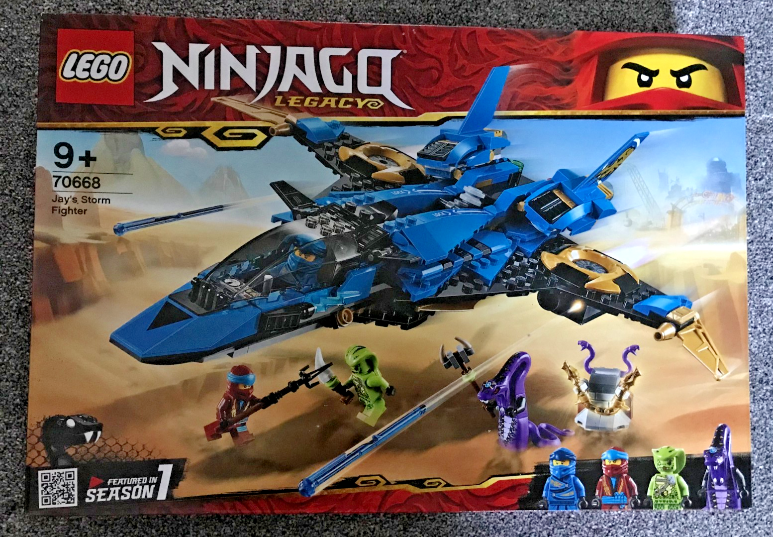 LEGO 70668  Ninjago Jays Storm Fighter 490 pcs 9+ NEW  lego sealed