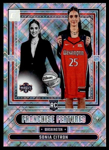 2025-26 Panini Donruss WNBA Franchise Features Diamond Sonia Citron RC #17