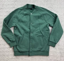 Art Class Boy's Size Large (10-12) Bomber Jacket Green