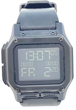 Reloj Pulsera Hombre Nixon The Regulus Digital Cronógrafo Gris Goma De Japón