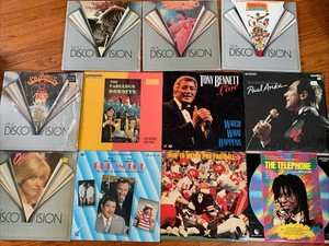 Laser Video Discs 12” 1980s Movies EUC Lot Of 11 or Choose 3 for $15
