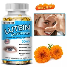 Eye Health Capsules - 120 capsules - 55 mg - Protects eyesight -Relieves fatigue
