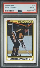 1990 Topps #175 Mario Lemieux PSA 8 NM-MT (New Slab)