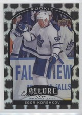 2020-21 Upper Deck Allure Rookie NHL Shield Egor Korshkov #85 Shield 3c7
