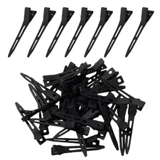 Duckbill s 40 PCS Metal s Single Prong Curl Clips with Holes