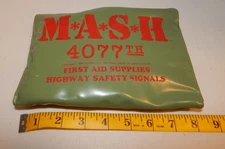 M*A*S*H* 4077th First Aid Supplies & Highway Safety Kit FOR PARTS ONLY