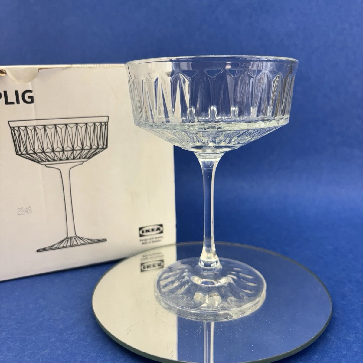 25+ IKEA Glass Clear Glassware & Drinkware for sale