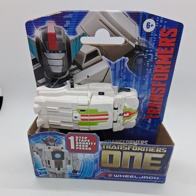 HASBRO TRANFORMERS ONE 1- STEP COG CHANGER WHEELJACK ( NEW)