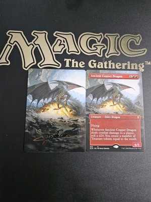 Ancient Copper Dragon (Borderless) Commander Legends: Battle for Baldur's Gate