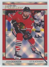 2025-26 O-PEE-CHEE Jason Dickinson P-64 OPC PREMIER DIAMOND FOIL /75