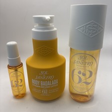 Sol De Janeiro Cheirosa 62 Bundle Set 3pc Body Badalada Lotion 2 Perfume Mists