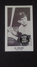 1988 Oversized  B/W glossy REPRINT HRD card Al Kaline  ( G to VG )