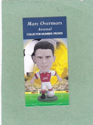Marc Overmars Arsenal International Pro Stars Pro035 (nur Karte) UK PORTOFREI