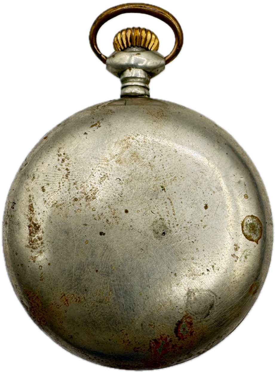 Antique 18s Philadelphia Crown Silverode Open Face Pocket Watch Case USA