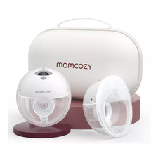 Momcozy M5 Double Hands-Free Breast Pump Set - Electric Portable Pump
