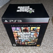 New Sealed Grand Theft Auto V 5 Collector Edition PS3 PlayStation 3 GTA 5