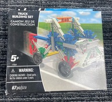 🔥 Knex Kinex Truck Plastic Building Set Toy • 67 Piece Construction