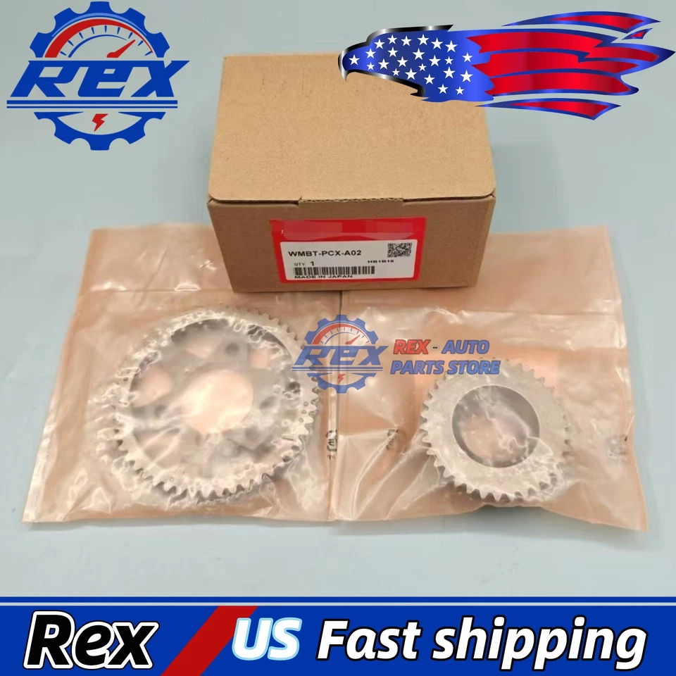 Engranaje de cigüeñal OEM 2X 14210-PCX-004 13620-PCX-004 para Honda S2000 2000-2009 Foto 2 de 4