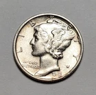 1941 P MERCURY DIME 90% SILVER #C10514
