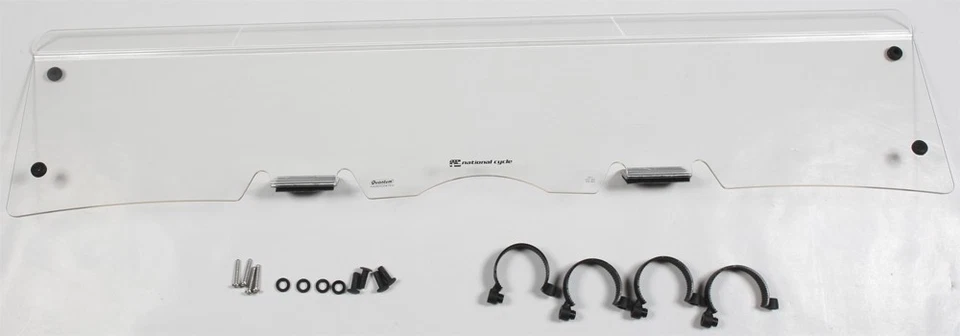 Parabrisas bajo transparente UTV Lexan National Cycle N30203 para 10-14 Polaris Ranger Foto 2 de 2