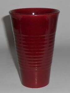 Franciscan Pottery El Patio Maroon  Ice  Tea  Tumbler eBay