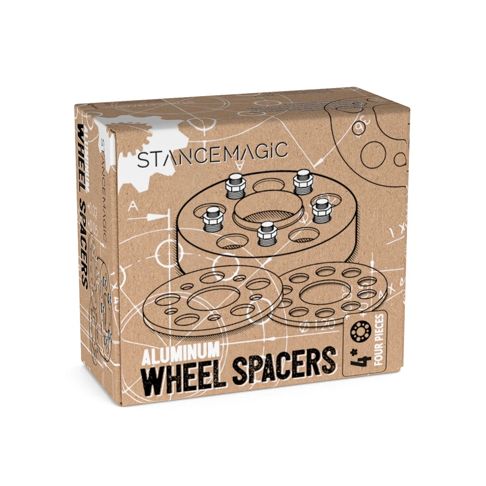 4pc Full Set | 1" 5x114.3 Hubcentric Wheel Spacers For Ford Explorer Sport Trac - Изображение 2 из 4