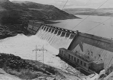 Grand Coulee DAM for Lake River Canyon - HO Scale 1:87 - CUSTOM SIZES AVAILABLE!