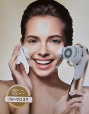 Facial Cleansing Brush Electric Face Scrubber Rechargeable Exfoliator Ipx7 Water