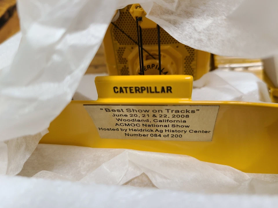 Caterpillar D9 Series D Cable Blade 1 of 200 First Gear 1:25 Scale #49-0123A New - Image 2 of 4