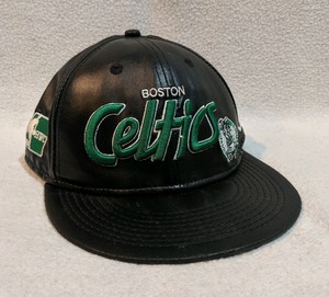 leather snapback new era