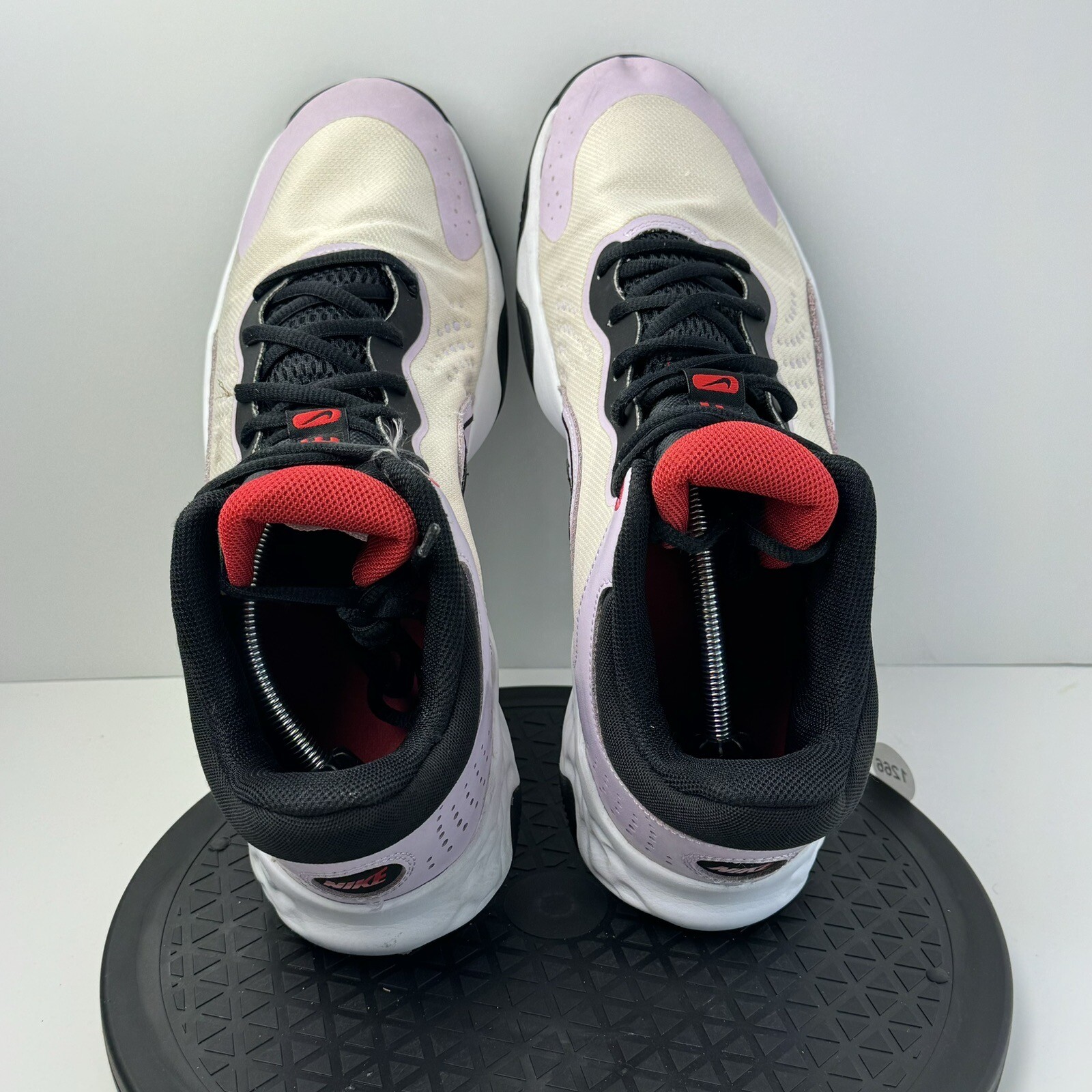 SAOLA Scarpe da basket bianche perla Nike Fly By Mid da uomo taglia 12 5 DD9311 200