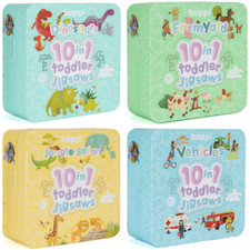 Toddler Jigsaw Puzzles boppi 10 in 1 Learning Motor Skills Educational