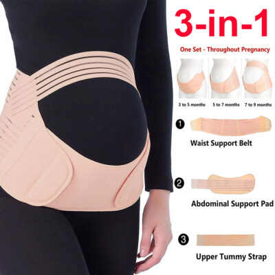 Women Maternity Belt Pregnancy Belly Band Waist Abdominal Recovery Back Support