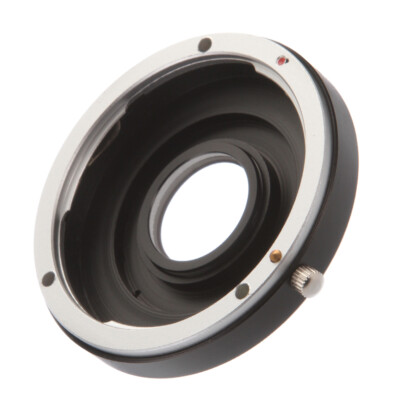For Canon EF EF-S Lens to Nikon F Mount Camera Adapter Infinity focus with Glass